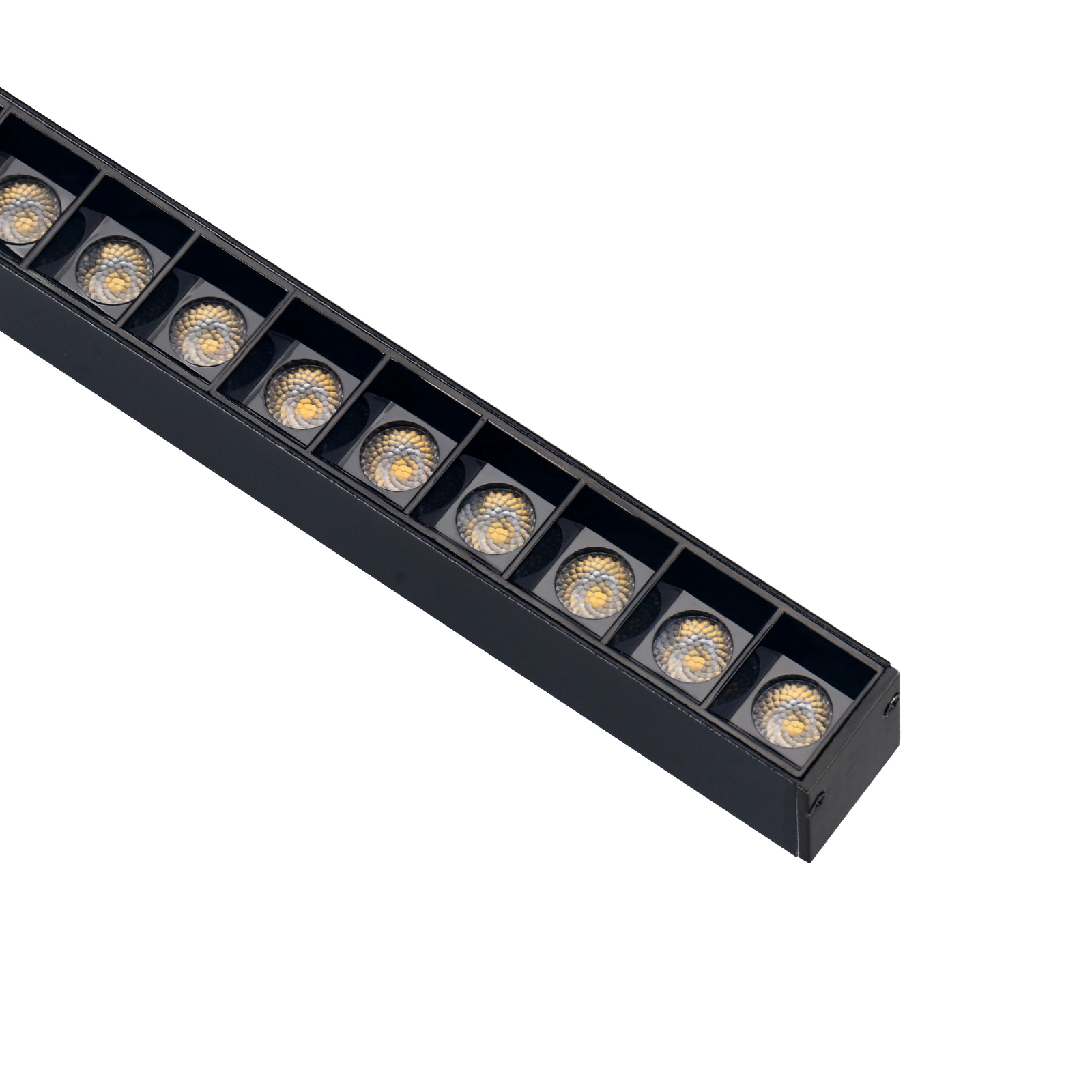 Manufacturer Single Head Spot COB Square Downlight 7W Adjustable LED Recessed Grille Ceiling Light