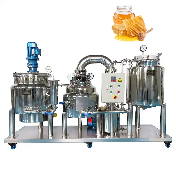Automatic Honey Processing Plant Honey Thickening Vacuum Concentration Purifying Refining Machine