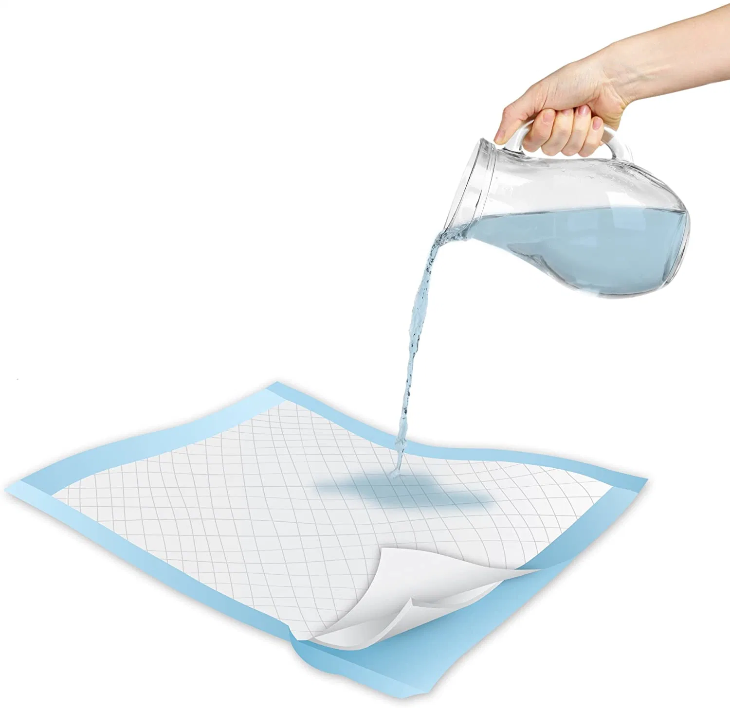 Adult Incontinence Under Pad Disposable Non Woven Fabric Badsheets High Absorbent