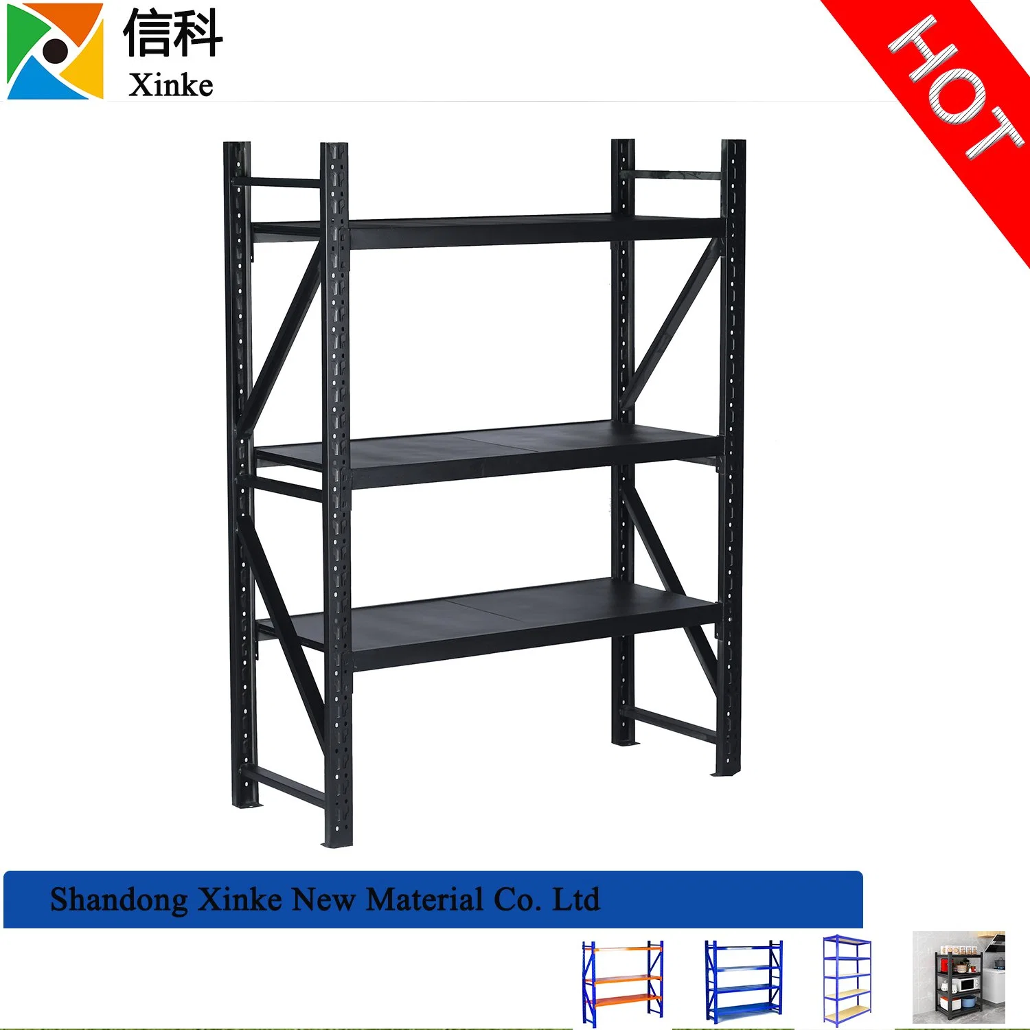 Manufacture Light Duty Steel Kitchen Metal Storage Shelf with High quality/High cost performance 