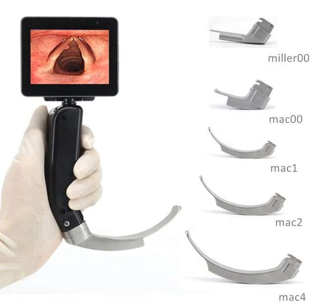 Ms-Vla500 style réutilisable difficile Caméra vidéo des voies respiratoires Laryngoscope