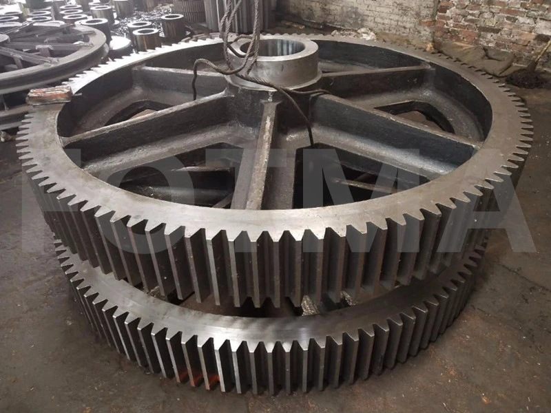 Casting & Forging Heavy Duty Forging Steel Gear Ring for Grinding Mill