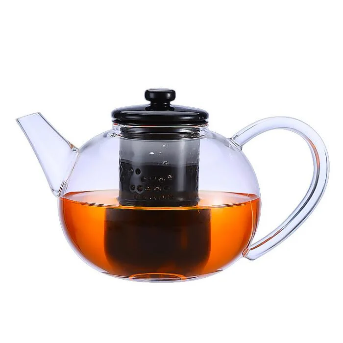 Glassware Glass Teapot Daily Glass Pot Glass Teapot with Infuser