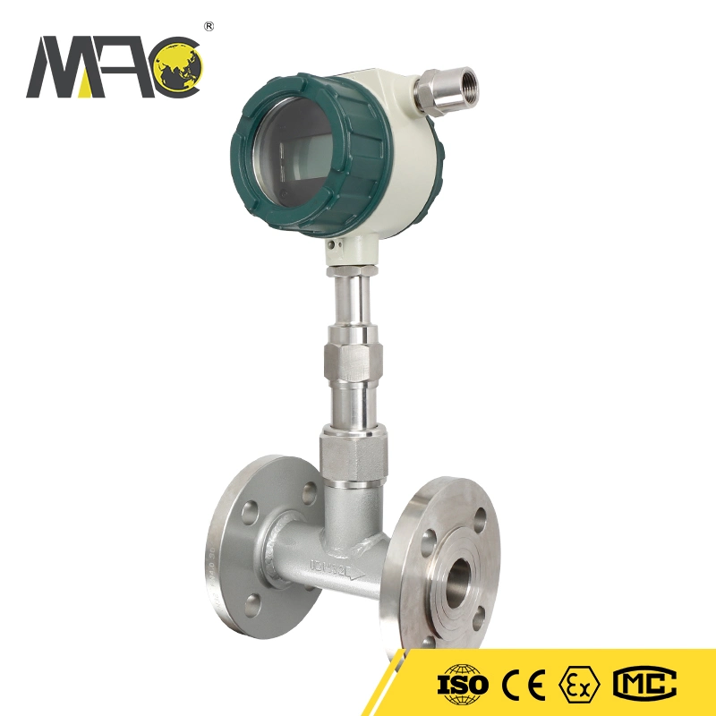 Macsensor RS485 Hart Explosion-Proof Insertion Type Gas Liquid Steam Target Flow Meter