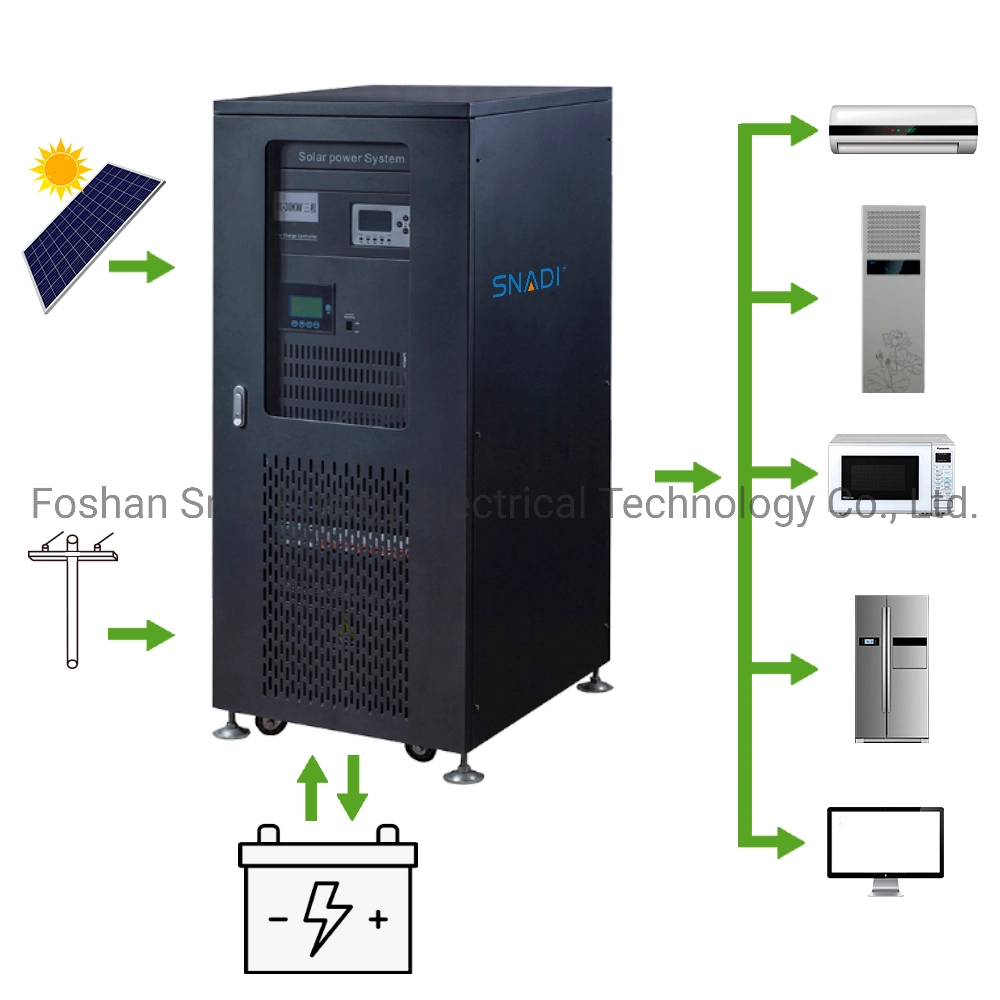 Industrial 15kw 220V IGBT DC Inverter Hybrid Solar Inverters