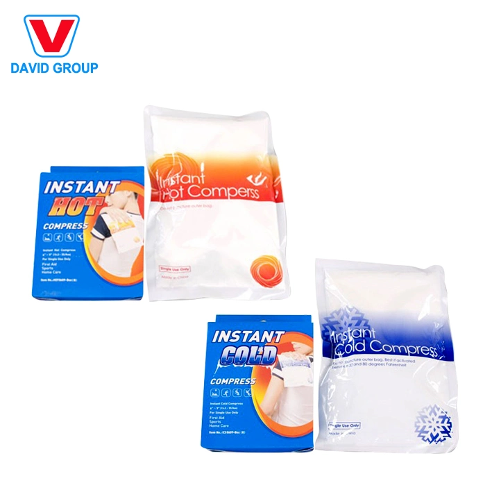 Kit de glace instantanée en PVC jetable pour premiers soins