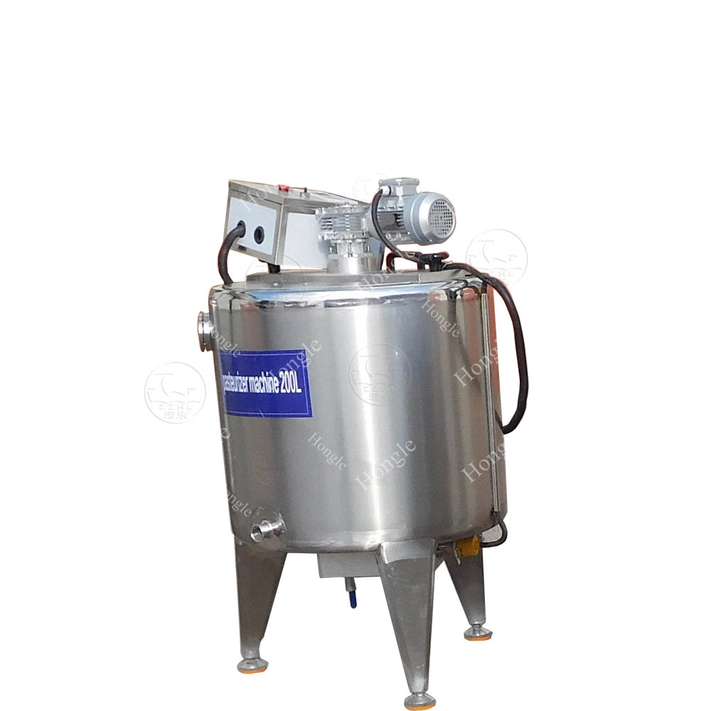 Milk Pasteurizer Tank 50L 500L 10ton Yoghurt Pasteurizing Machine and Pasteurizer