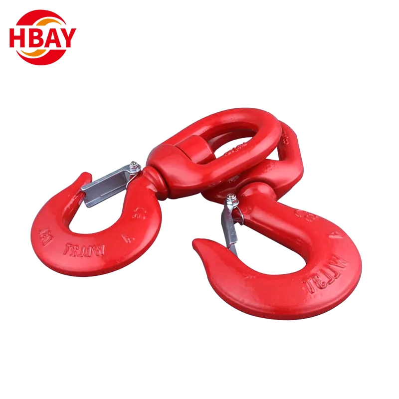 Customized Rigging Alloy Steel Heavy Duty Lifting Swivel Hook