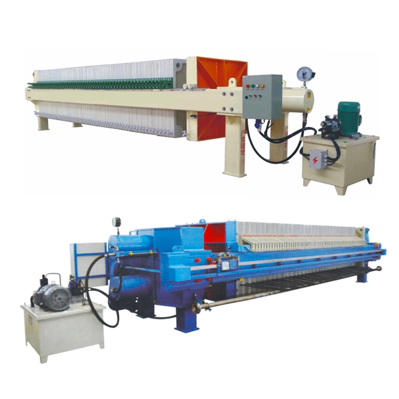 High Pressure Plate and Frame Solid Liquid Separation Filter Press Machine