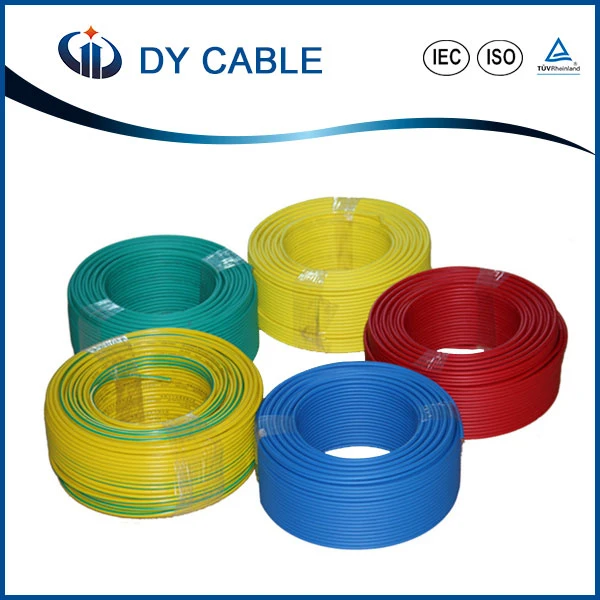 Single Core Multi-Strand PVC Insulated AWG14/AWG12 Thw Cable Wire