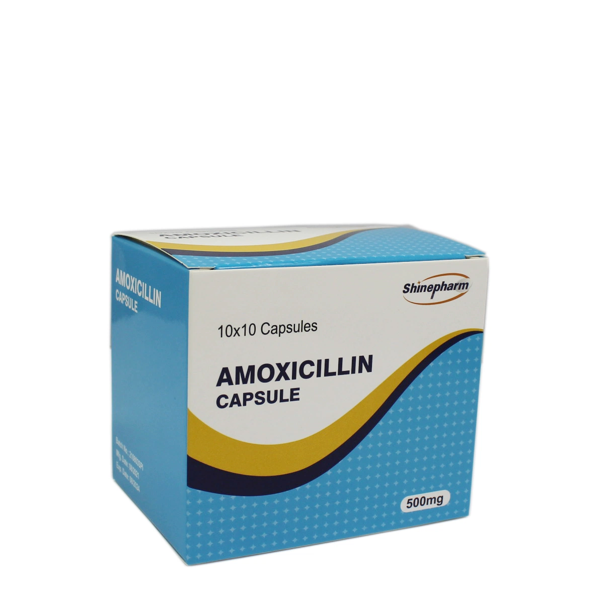 Amoxicillin Capsule 250mg 500mg GMP Medicine