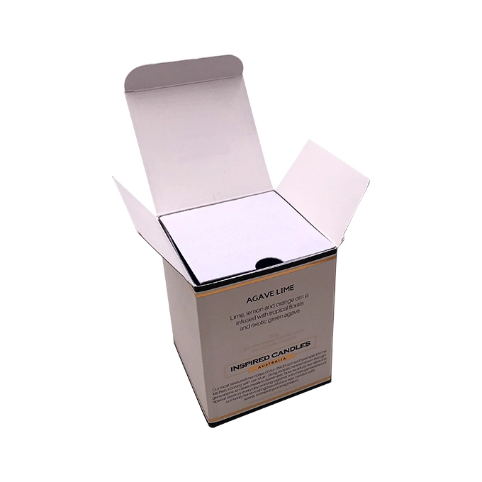 Customized Protect Glass Bottle Packaging Paper Cosmetic Boxes with Corrugated Sheet Insert