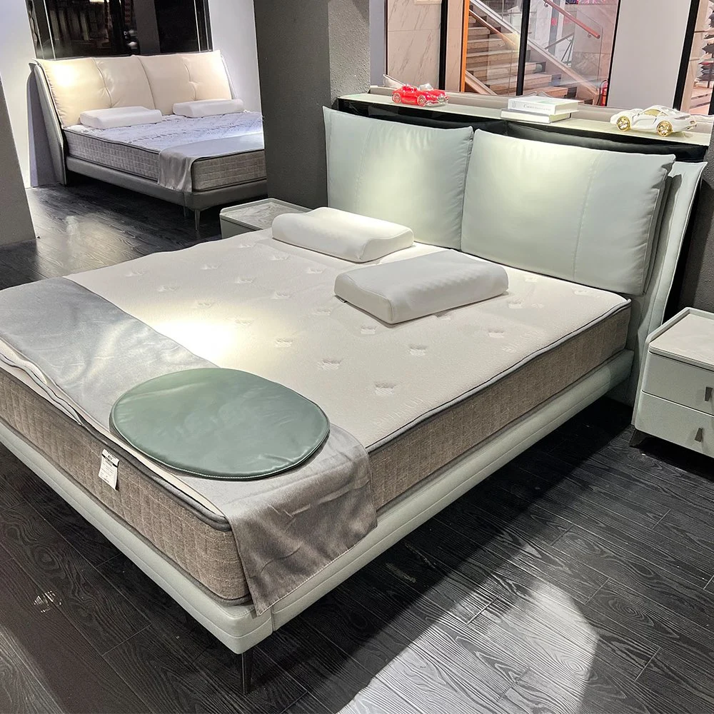 Modernes Bett-Design Bett Kingsize Gepolsterte Schlafzimmer Möbel Set Doppelbett