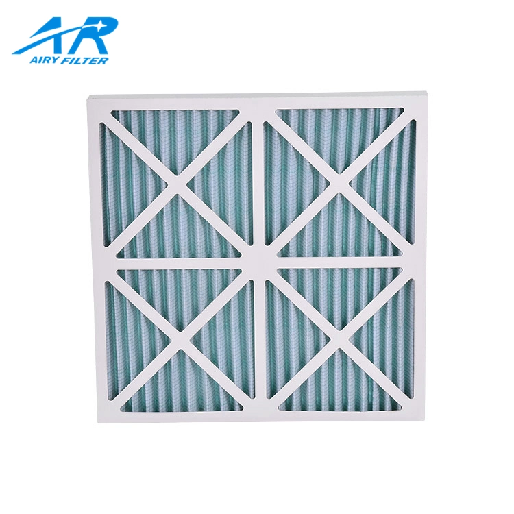 Air Filtration System G4 Paper Frame Foldaway Pre Industrial Box Filter Mesh