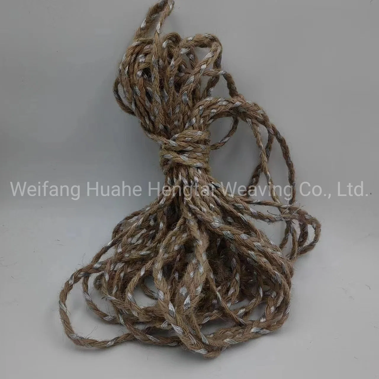 Sishengjian Silver Wire Cored Braided Belt Jewelry DIY Accessories