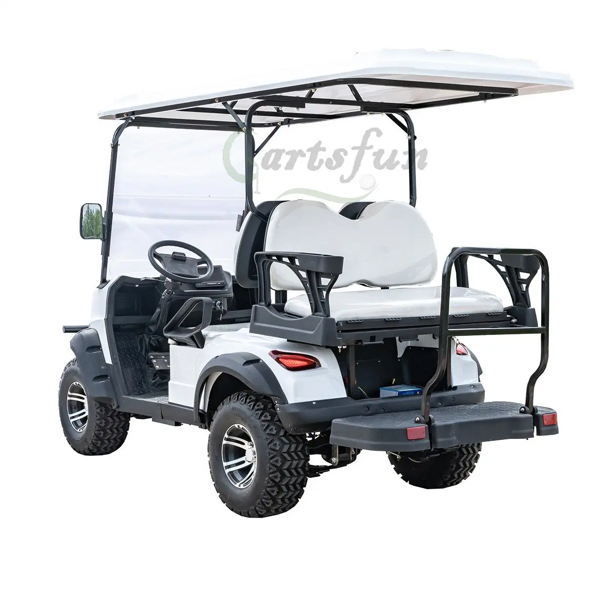 Lower Price 48V 4 Seat Sightseeing Bus Electric Golf Buggy Club Cart