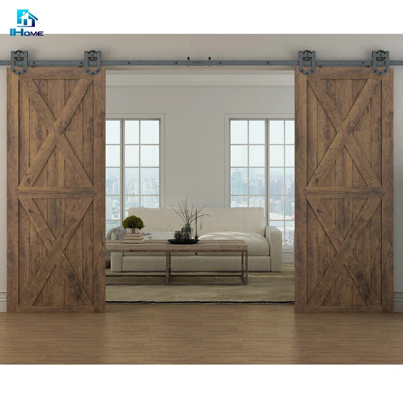 Bedroom Solid Wooden Soundproof Designs Interior Sliding Barn Doors Antique Sliding Door Hardware