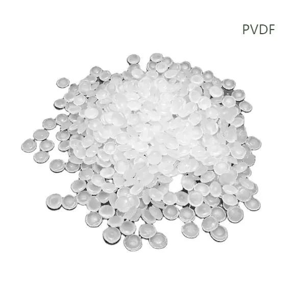 Rohstoff PVDF Harz Fluorpolymer Granulat für Spritzgießextrusion Für PVDF Dosierpumpen zum Verkauf