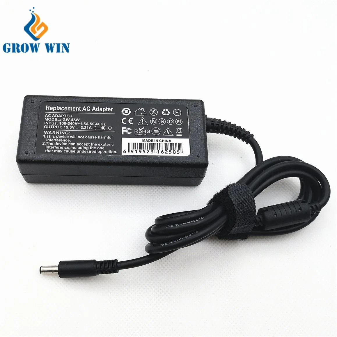 High Quality 45W 19.5V 2.31A DELL Laptop Charger Power Adapter