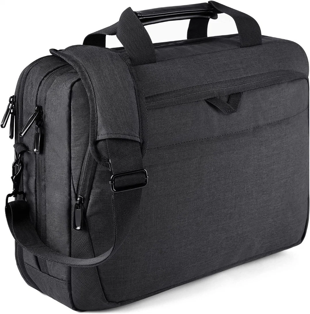 17.3 Inch Laptop Bag Expandable Briefcase, Computer Bag Men Women, Laptop Shoulder Bag, Work Bag Business Travel Office Bag