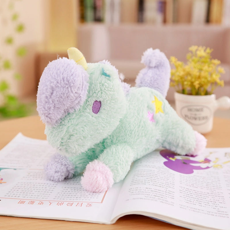 Special Design Fleece Rose Velvet Plush Toy Stuffed Embroidery Unicorn Baby Doll