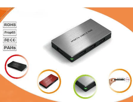 محول Premium 5 في 1 من النوع C محاور USB 3.2