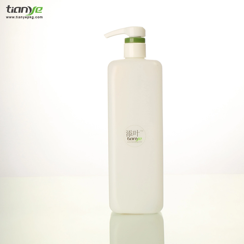 Бутылка для бытового моющего средства объемом 950 мл с квадратной емкостью HDPE для моющего средства