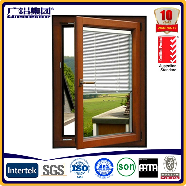 China Aluminium Magnetic Control Shutter Window