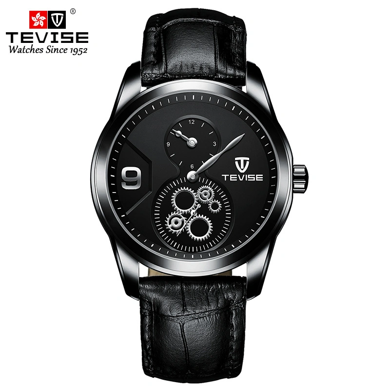 Tevise Watch T873 Automatic Mechanical Mens Watch Luxury Full Steel