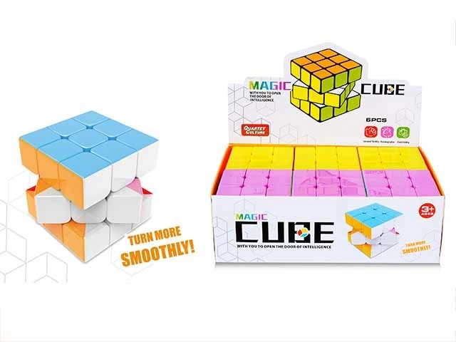 Wholesale/Supplier Kids Educational Toys Rubiks Cube Plastic Playing Toy (10457932)