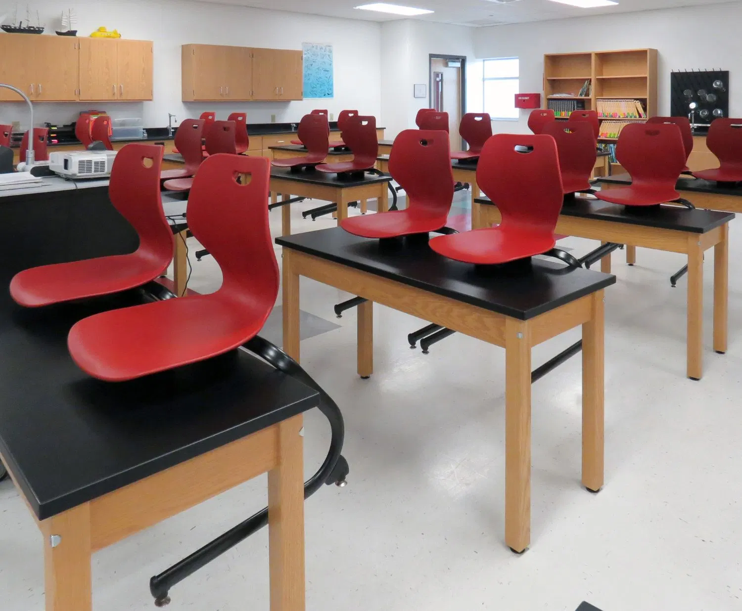 Nova Escola de Design Mesa e Cadeira Ajustável Móveis para Escola Móveis Escolares