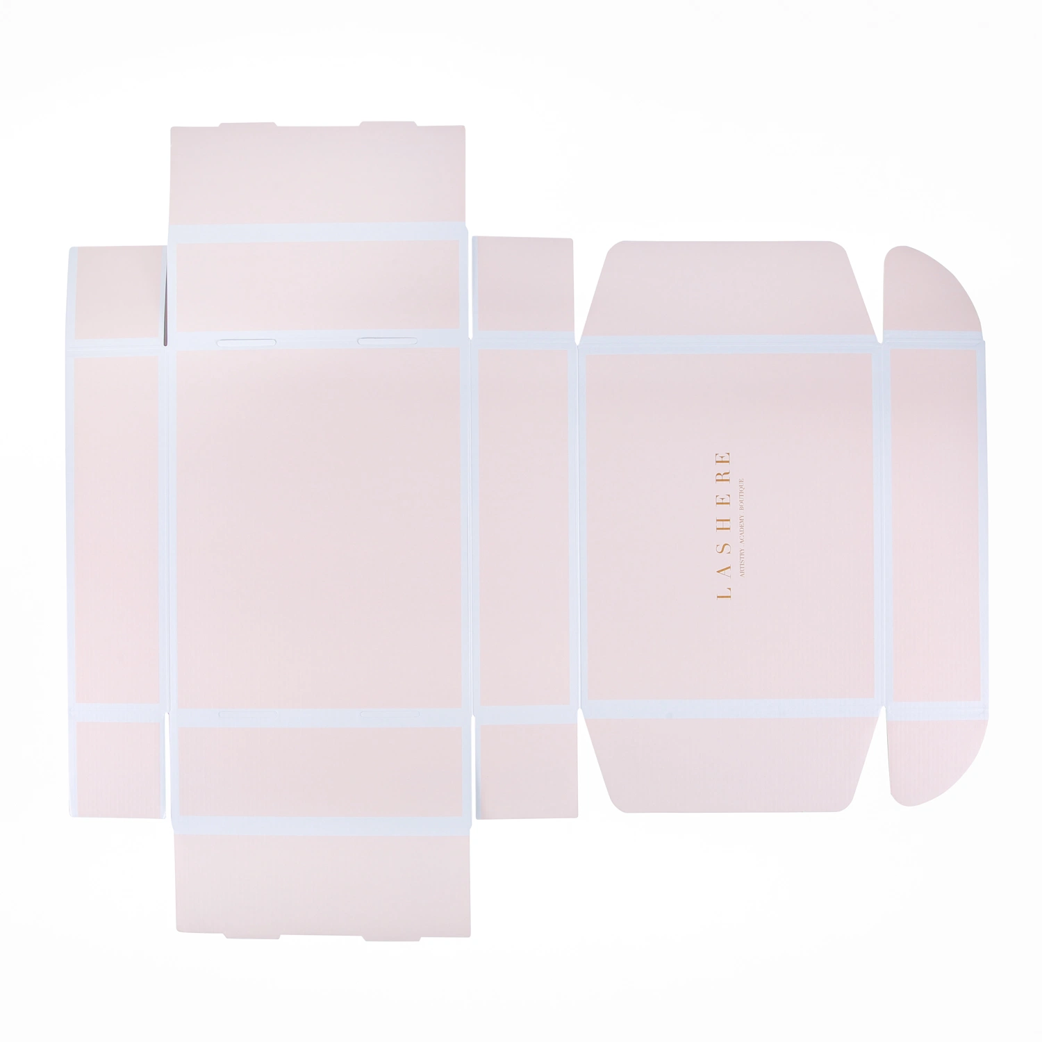 Shanghai fournisseur Custom Small Two-Sided Flexo Printing Underwear extérieur cosmétique Expédition courrier carton ondulé emballage carton carton papier