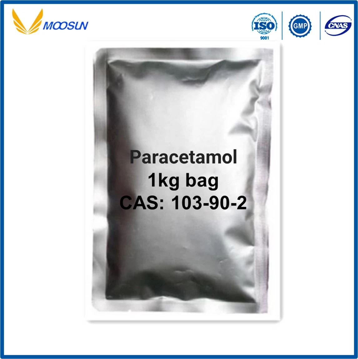 Good Quality 99% Paracetamol Powder (CAS: 103-90-2) with GB Standard