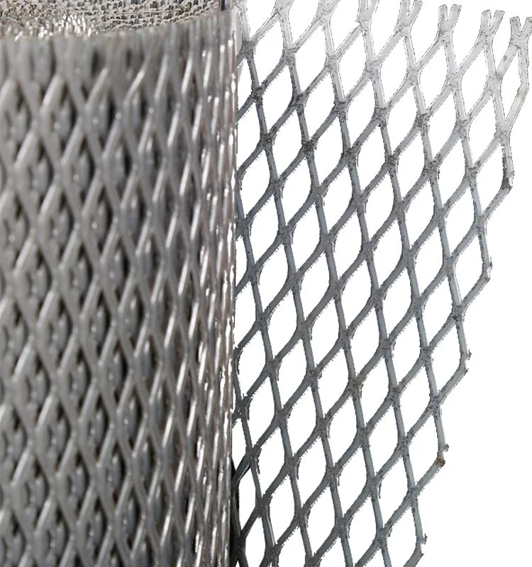 Stahldraht Mesh Metall Perforiertes Streckmetall in Rhombus Mesh