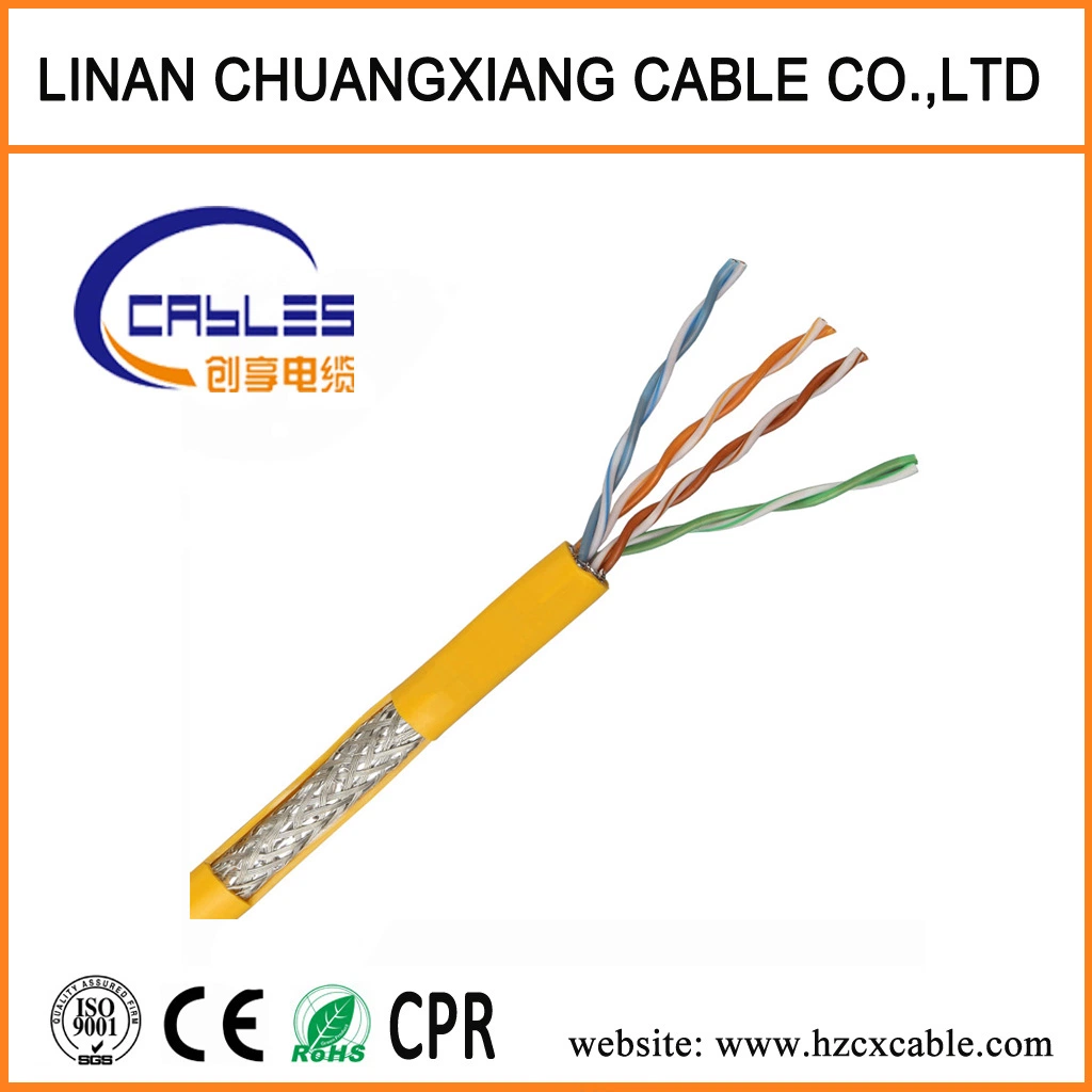 Outdoor SFTP Cat5e LAN Cable Copper Wire Communication Cable