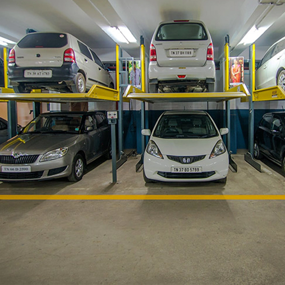 Carro giratório vertical inteligente - Estacionamento forte automático com elevador