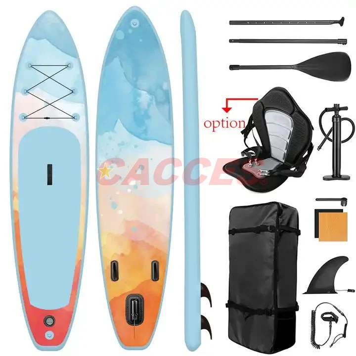 New Style Water Play Equipments Inflatable Stand Sup Paddle Race Board Paddle Board Inflatable