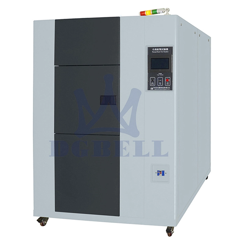 Lab Environmental Simulation High Low Temperature 3 Zone Thermal Shock Test Machine