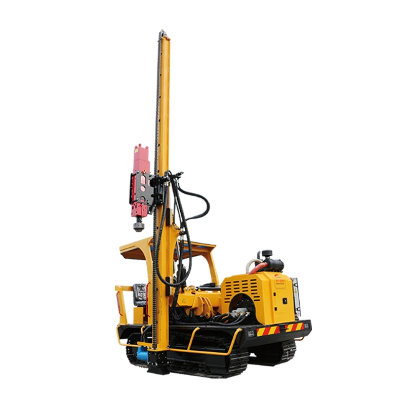 Solar Piling Machine Hydraulic Crawler Pile Driver Screw Pile Driver