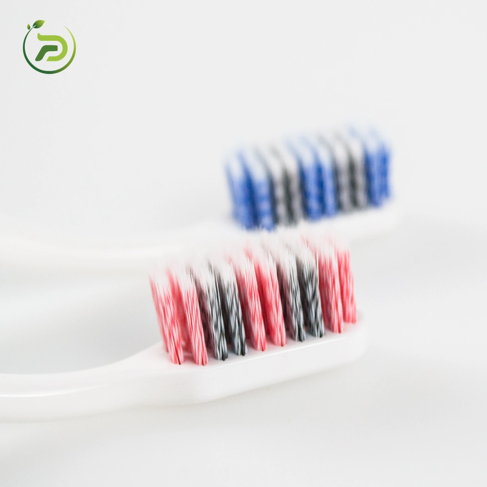 Fabricant professionnel de soins bucco-dentaire adulte Eco personnalisé le blanchiment des dents brosse à dents bon