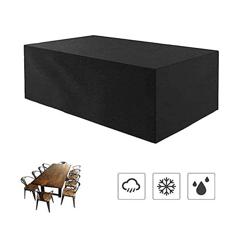 Vente à chaud 600d Oxford durable imperméable de mobilier de patio couverture