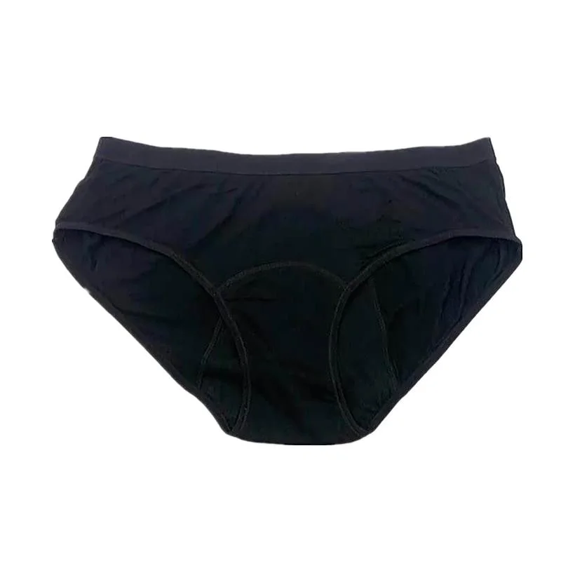 Private Label 4 Layers Leak Proof Women Menstrual Breathable Period Underpants Women Bamboo Period Panties