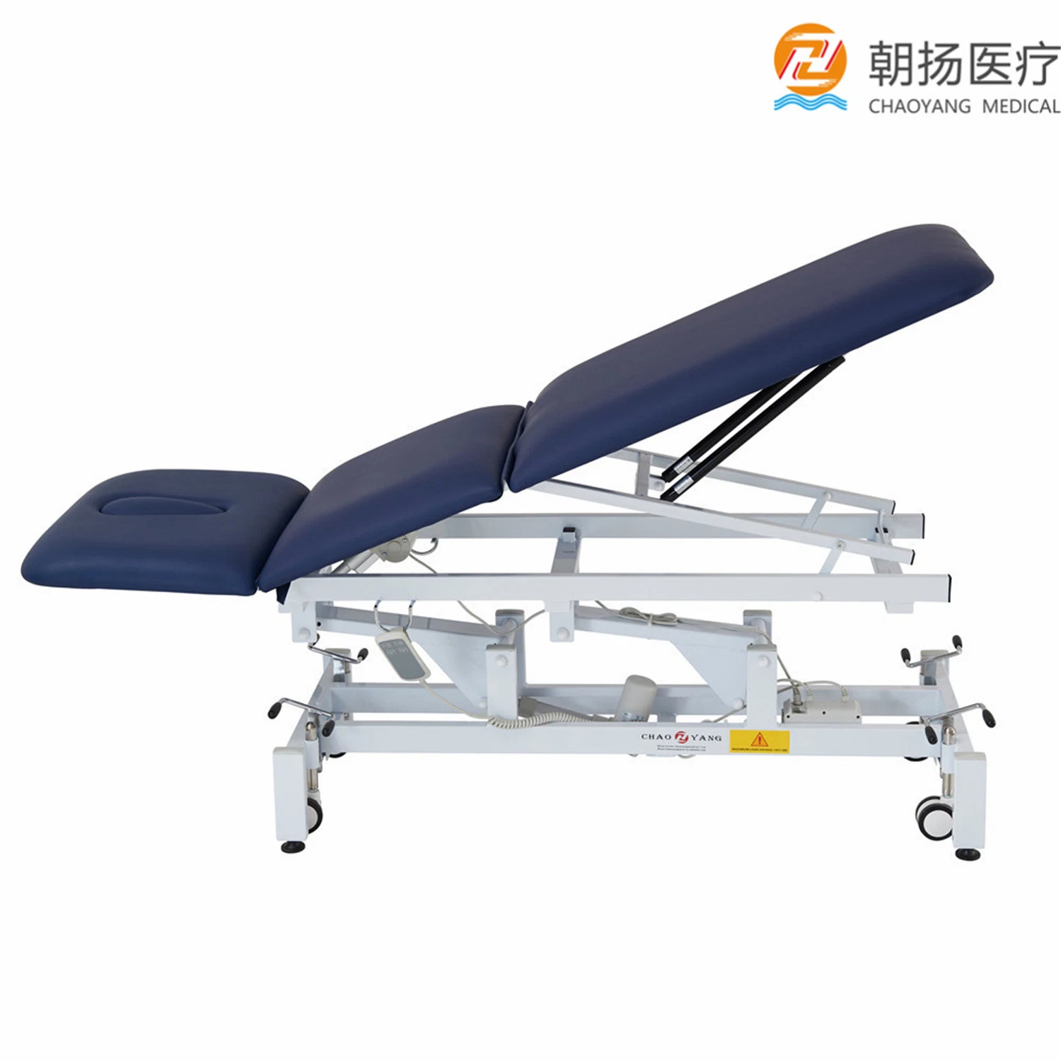 3 Section Hi-Low Shockwave Therapy Machine Electric Stretcher Examination Couch Bed Ultrasound Couch Physical Therapy Table