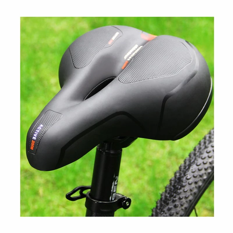 Comfortable Bike Seat Wide Bicycle Saddle Padded Soft Bike Cushion