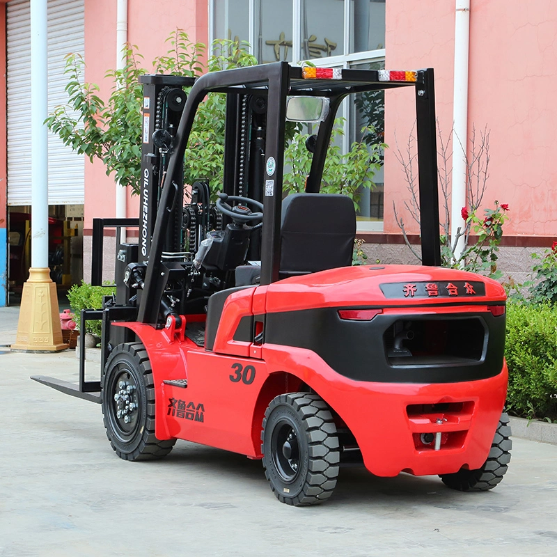 3 Tons Industrial Mechanical Diesel Gasoline Telescopic Fully Hydraulic Manufacturer Forklift