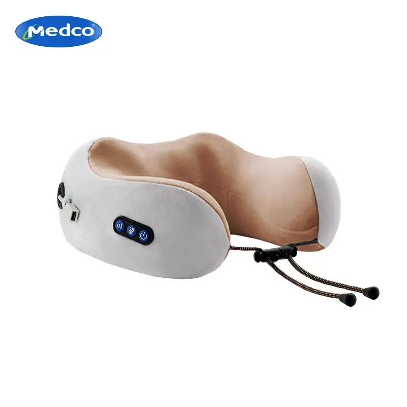 High quality/High cost performance  Portable Memory Cotton Electric Multi-Functional U-Shaped Neck Massager Travel Pillow