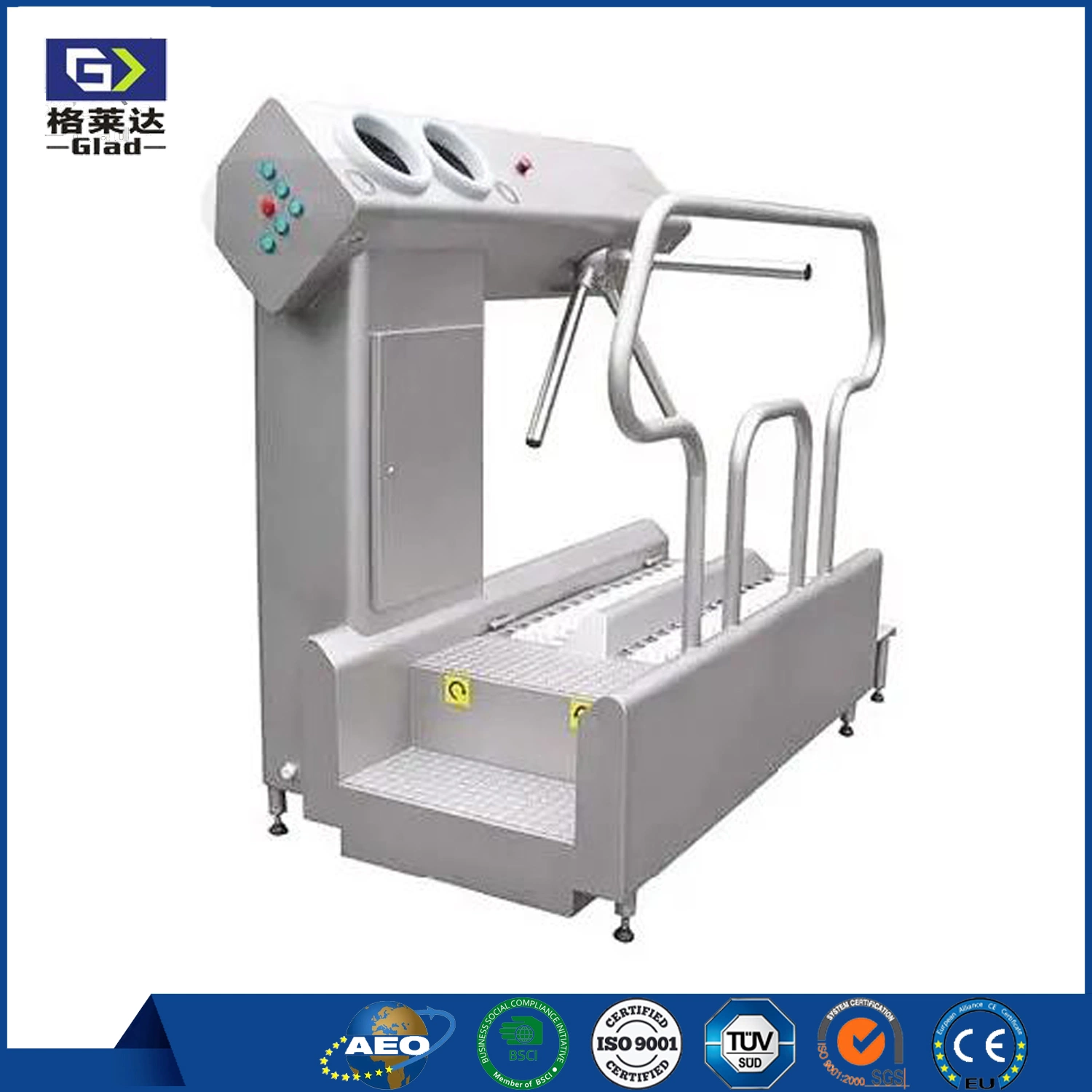 Shoe Sole Cleaning Station with Disinfection Function Intelligence Sole and Hand Washer Sale Well