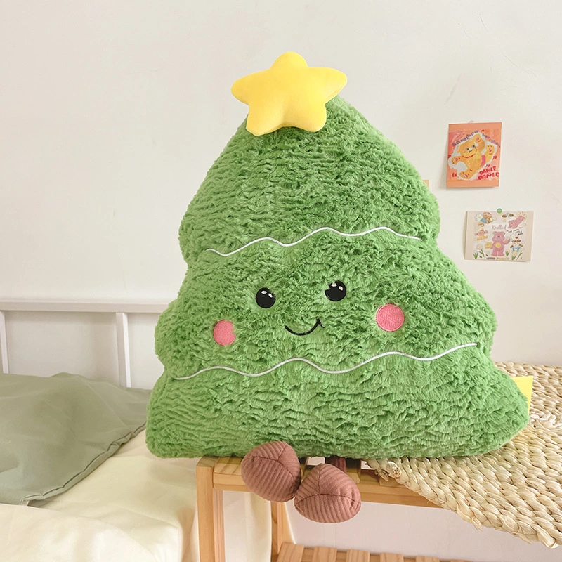 30 cm árbol de Navidad Plush Juguete decoración de Navidad