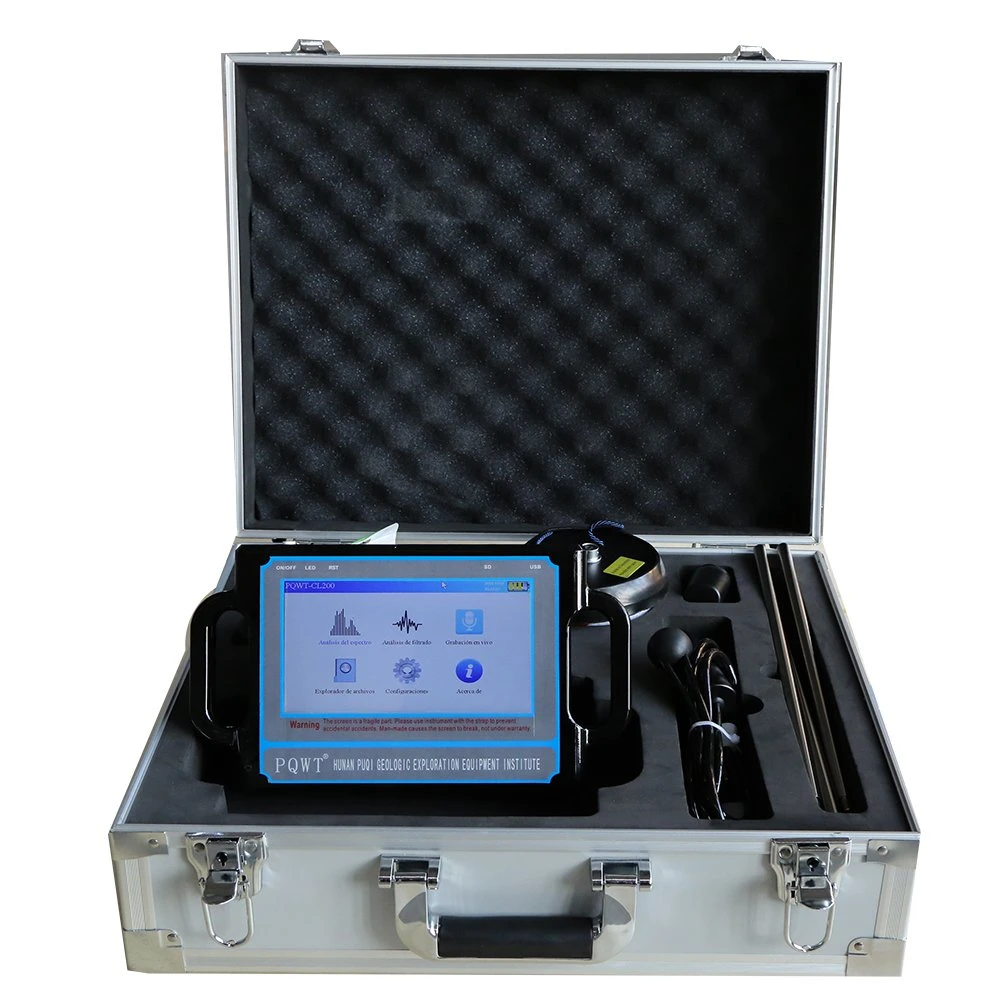 Underground Pipe Leakage Water Leak Detector Portable Water Leak Detector