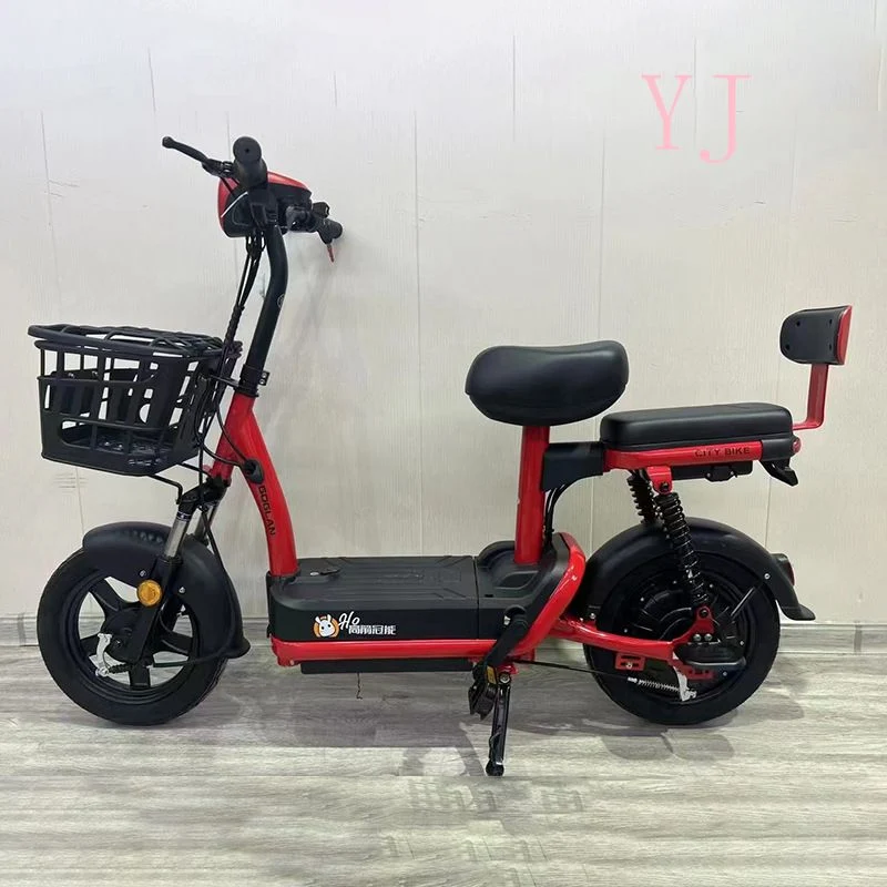 Hot Sale The Latest Electric Bikes 48V 12A 350W New Compact Portable Beautiful China Electric Bicycle